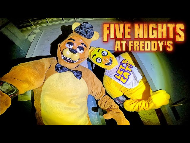 FIVE NIGHTS AT FREDDY'S VS PARKOUR IN REAL LIFE