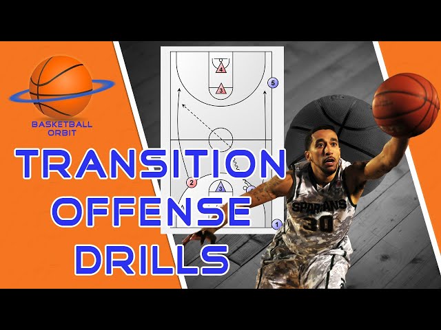 How to Teach Transition Offense Basketball! 4 Awesome Drills