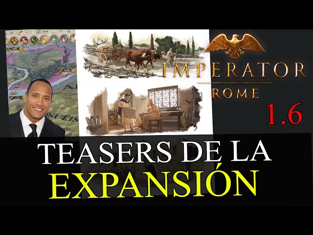 TEASERS DE LA 1.6/PRIMER DLC - Rework edificios, recursos de construcción - Imperator Rome - Traxium