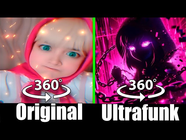 360° VR Masha Song Original vs Masha Ultrafunk Version