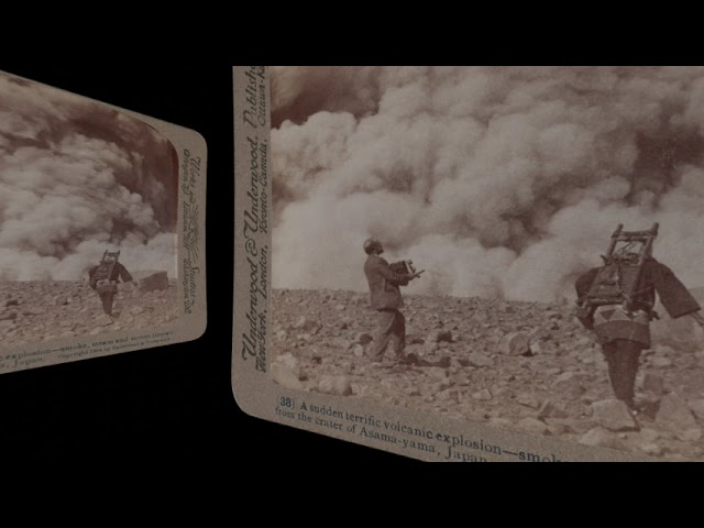 Volcano, Asama-yama, Japan, 1904 (silent, still image)