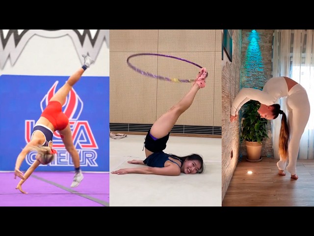 Cheerleading Gymnastics and Contortion Best TikTok Compilation 2024