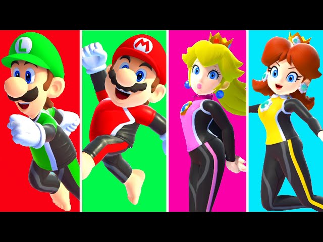 Mario & Sonic At The Olympic Games Tokyo 2020 - Surfing Event (All Characters) | JinnaGaming