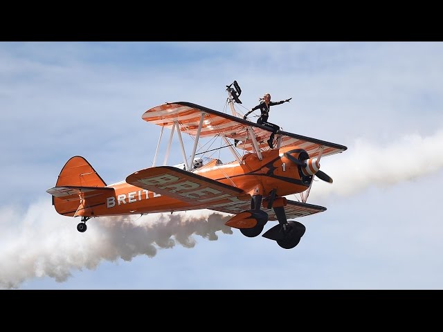 Weird and wonderful jobs in 360: the high-flying life of a wingwalker