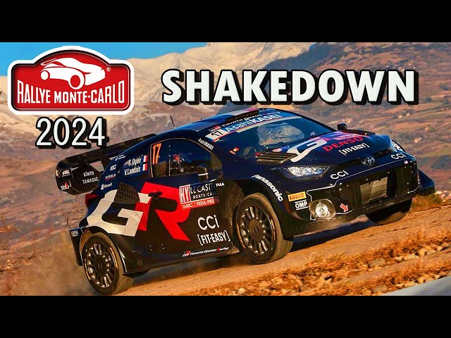 Rallye Monte Carlo 2024 | Shakedown