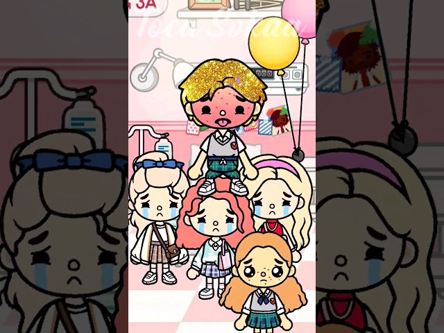 I am loved only for my golden hair😔 but...💖 #tocaboca #shorts