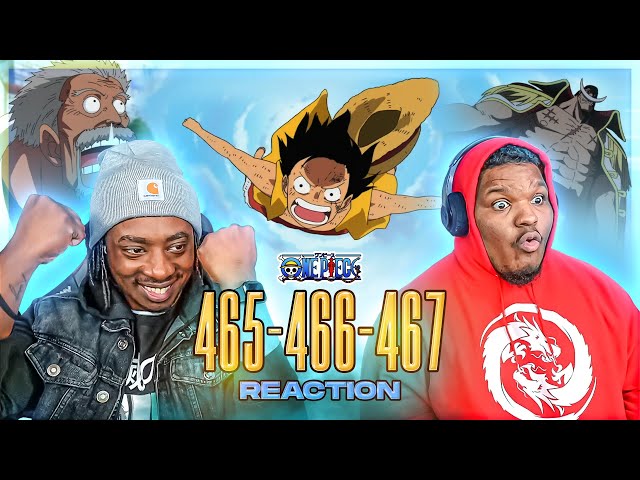 LUFFY JUST DROPPED INTO MARINEFORD!!  OP - Episode 465, 466, 467 | Reaction