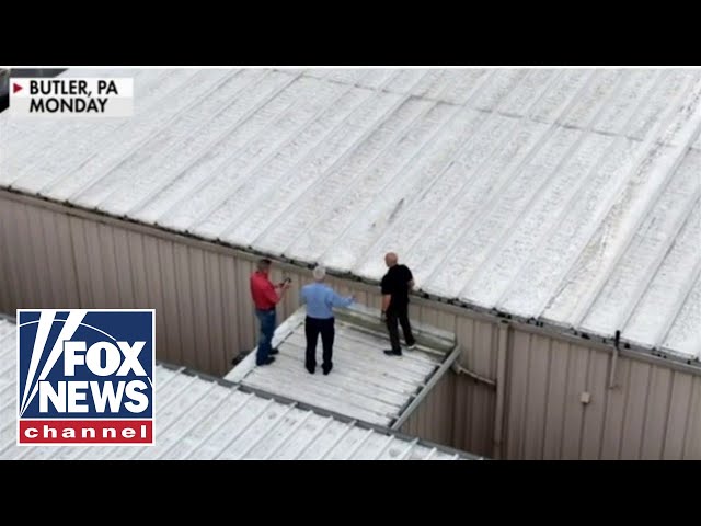 'NOT THAT STEEP': Lawmaker posts video from roof of Trump shooting site