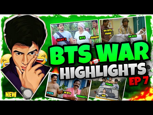 BTS War Highlights | Ep - 7 | #bgmi  #bgmilive  #madanop  #madan  #bts