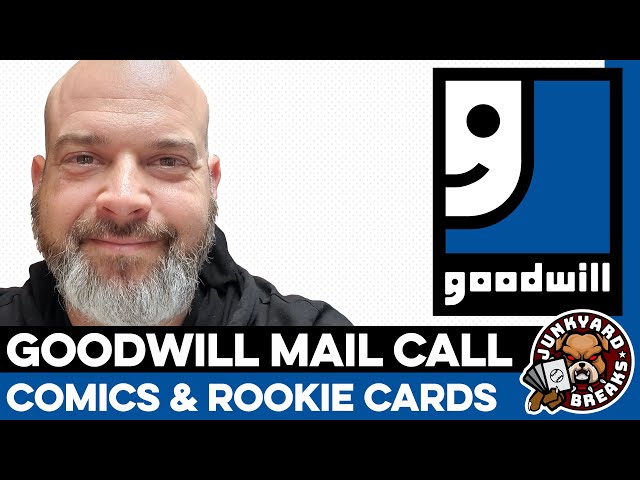 Goodwill Finds Ep. 41 - COMICS AND NICE LOT OF ROOKIE CARDS