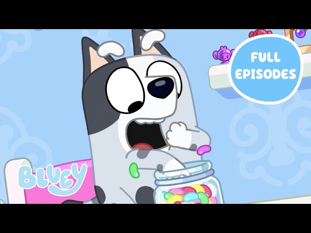 Muffin Moments 💜 ✨ | Best Bluey Full Episodes AND Muffin Unboxing! |  Bluey