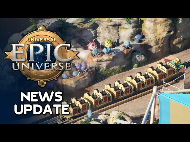 Universal Epic Universe News Mega Update — DRAGON COASTER EFFECTS, NINTENDO SIGNS, & BERM DEMOLITION