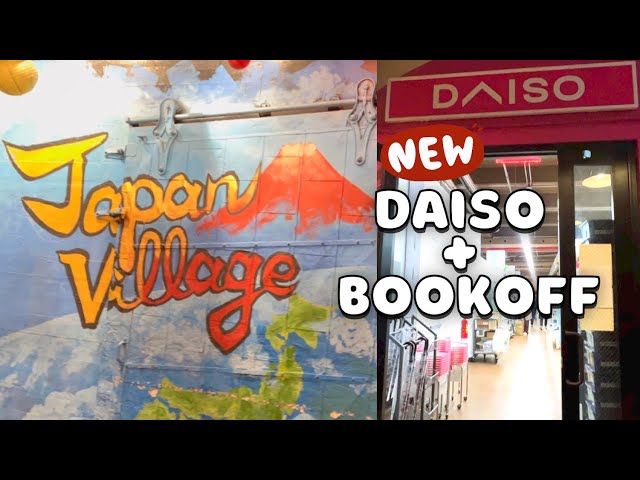 the new DAISO + BOOKOFF brooklyn japan village industry city opening day in my life in nyc | vlog