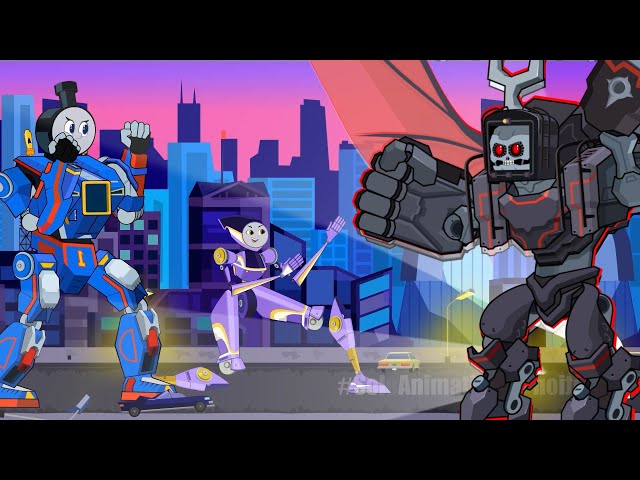 Mecha DIESEL meets Robot Thomas & Super Kana - funny game animation