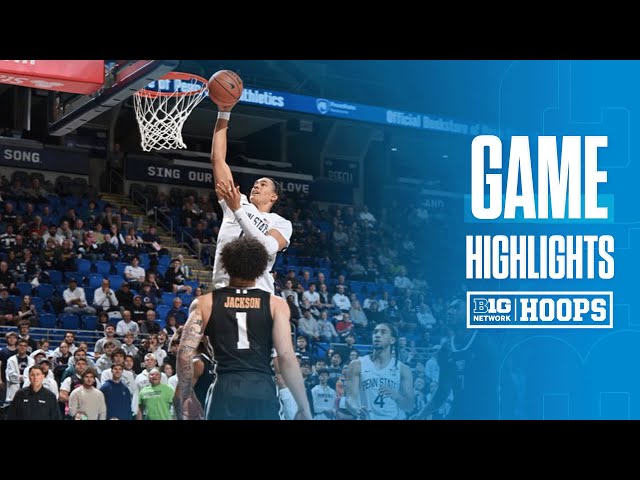 Purdue Fort Wayne at Penn State | Highlights | Big Ten Men's Basketball | 11/20/2024