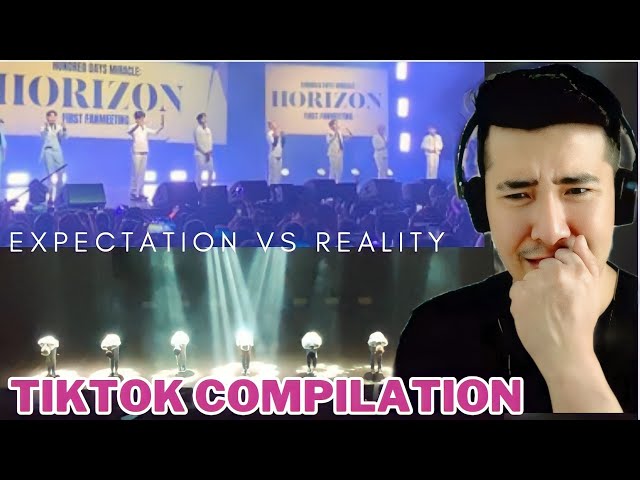 [REACTION] HORI7ON | First Fan Meeting| Expectation vs Reality |  New Frontier Theater