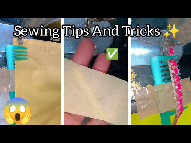 sewing Tips And Tricks ✨😱👌😱#tricks /sewing techniques for beginners #youtubevideo #video#tricks #diy