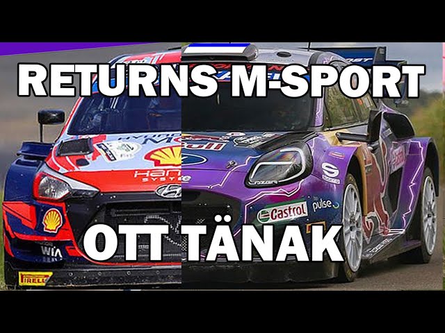 Ott Tänak returns to M-Sport | WRC 2023 - BREAKING NEWS