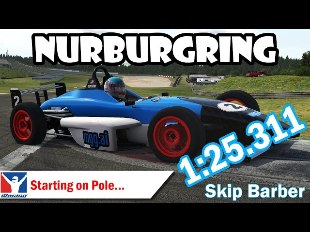 Starting from pole! // Nurburgring Grand Prix Strecke // Skip Barber // Iracing