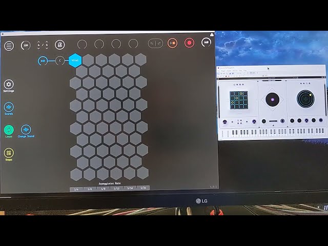 Exquis App audio to Baby Audio's Spaced Out VST3