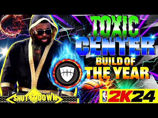 Unstoppable Toxic Center Build in Nba 2k24 #nba2k24 #2k24