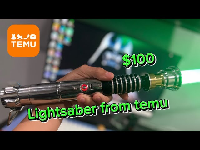 $100 Luke Skywalker Lightsaber from Temu