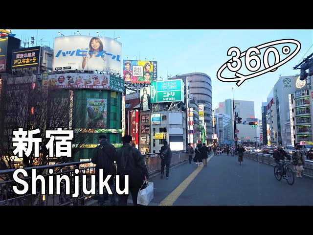 [Tokyo VR] Walk in South Shinjuku @8K 360° VR / Feb 2021