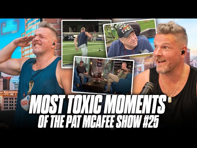 Toxic Moments From The Pat McAfee Show That ESPN Doesn't Want You To See... | Toxic Moments #25