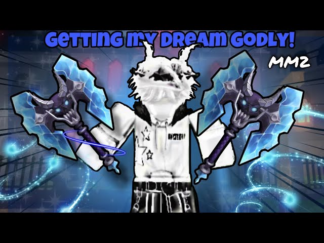 I got MY DREAM GODLY IN MM2!!!( murder mystery 2)