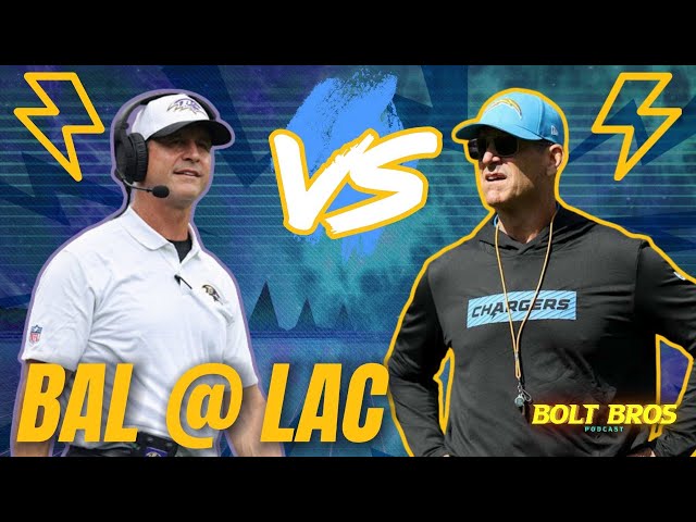 Ravens vs Chargers Preview Game Week 12 | Bolt Bros | NFL