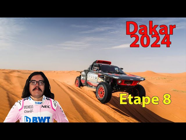 🏜️Dakar 2024🇸🇦 : Débrief étape 8 (Falcon, Sainz, Van Beveren, Macik...)