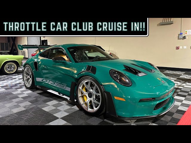 Throttle Car Club Seaon Closer Has Mclaren MP4-12C, Porsche GT3 RS, 1915 Studebaker, And More!!