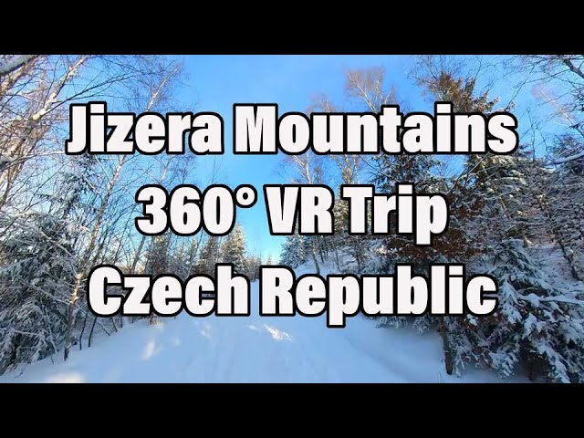 Jizera Mountains 360° VR Trip, Czech Republic, Watch in 5k!