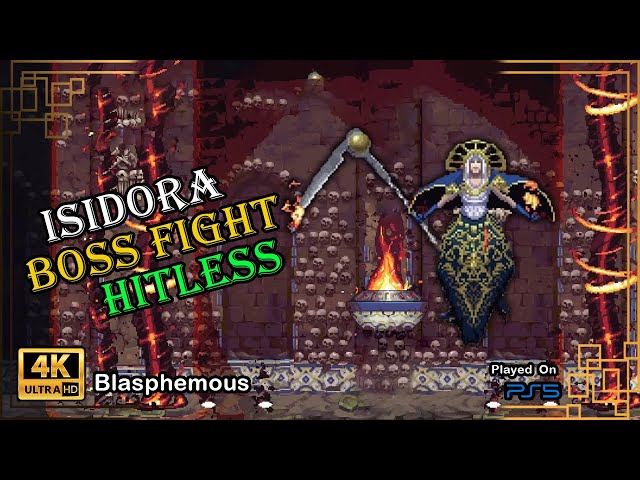 Blasphemous Boss Fight - Isidora Voice Of The Dead (Hitless/No Damage)