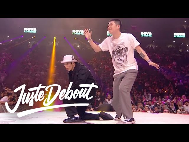 Juste Debout Popping Final 2017: Hoan & Jaygee VS Ness & Poppin C