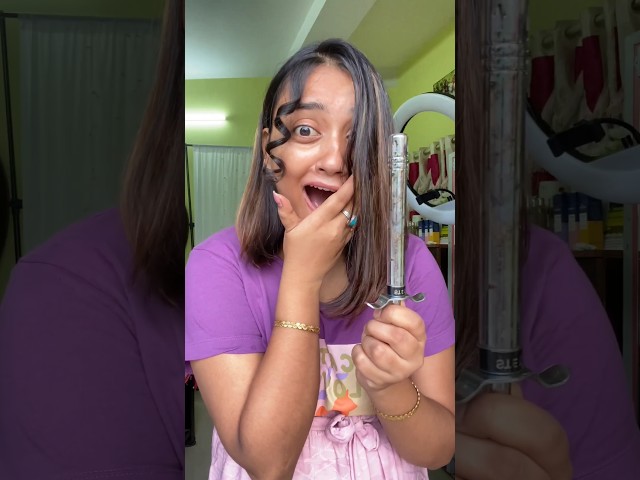 Hair Curls Hack 😱🤯💇‍♀️  #shorts #trendinghacks #viralshorts #viralhacks #short #hacks #haircurls