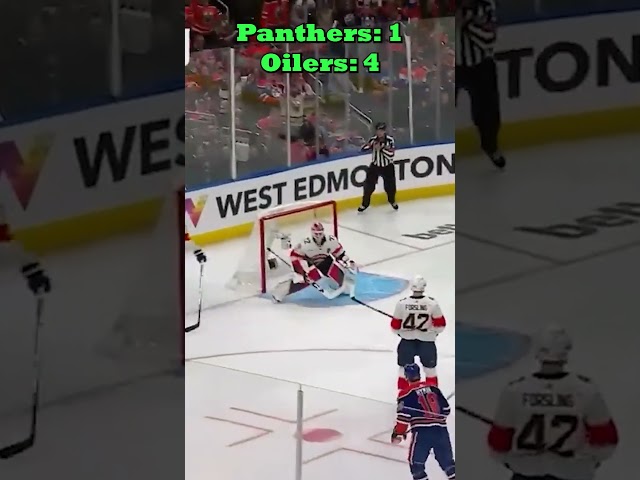 2024 Stanley Cup Finals Game 4 - Oilers vs. Panthers - All the Goals