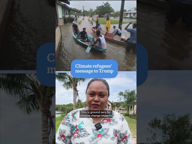 Pacific Islands' message for world leaders on climate change | ABC News