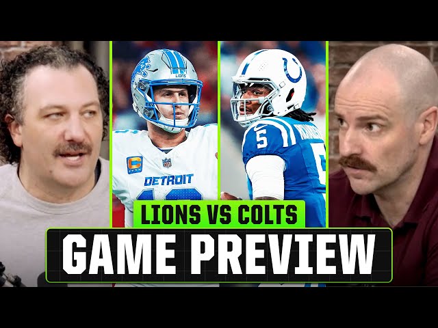 Can Richardson Upset Super Bowl Favorites? | Lions vs Colts Preview