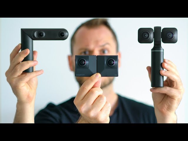 Insta360 EVO vs. Vuze XR vs. Qoocam: BEST 3D180/360 Camera?