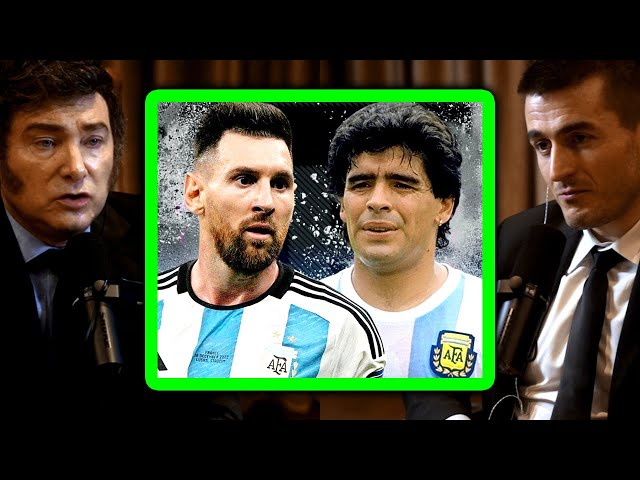 Javier Milei: Messi vs Maradona - Greatest football player of all time | Lex Fridman Podcast Clips