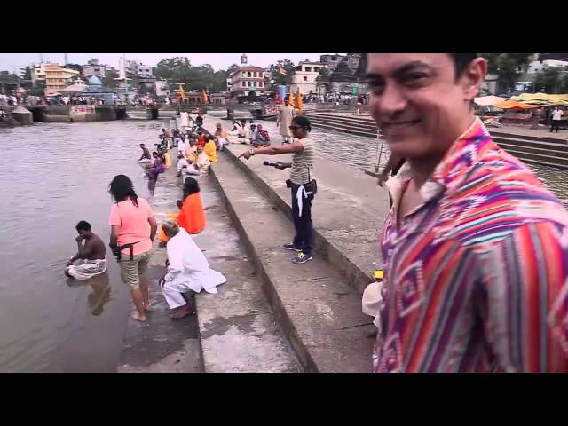 PK Aamir khan Behind The Scenes