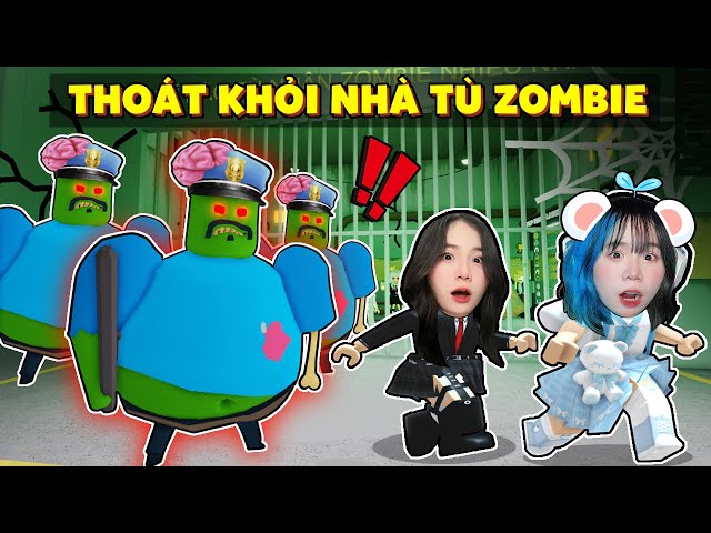 Hai Chị Em Simmy Và Sammy Thoát Khỏi NHÀ TÙ THẢM HỌA ZOMBI Trong ROBLOX !!