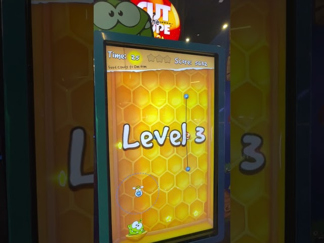 How to win 60 tickets on Cut the Rope arcade game #shorts #arcade