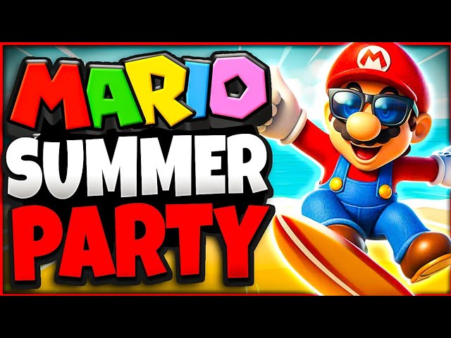 ☀️ Mario Summer Party ☀️ Brain Break ☀️ Mario Run ☀️ Freeze Dance ☀️ Just Dance