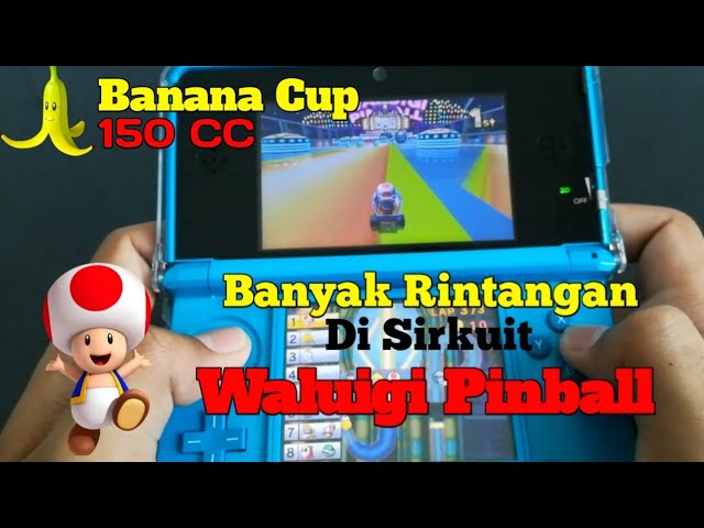 Toad di Sirkuit BANANA CUP 150 CC - MARIO KART 7 (INDONESIA)