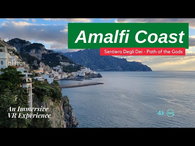 Hiking the Amalfi Coast | Sentiero degli Dei | Path of the Gods | VR360 #metaverse