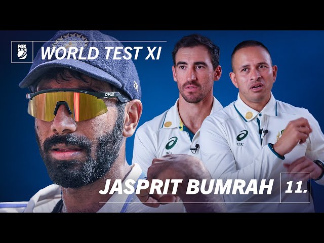 "The best bowler in the world" 🤩 | Australia picks their World Test XI | Jasprit Bumrah