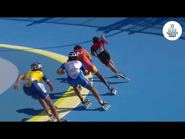 500 M Sprint Heats Junior Men WSG2024 #skating