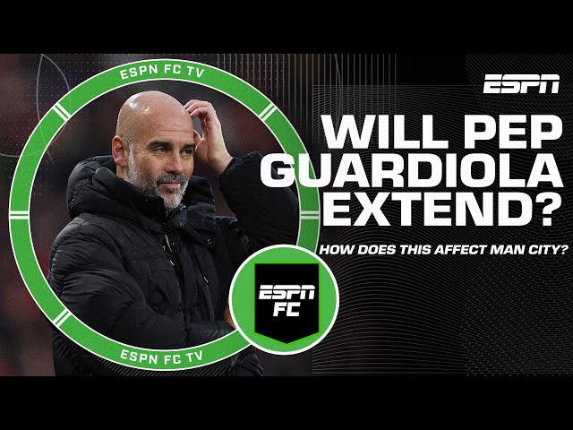 How would a contract extension for Pep Guardiola affect Manchester City's players? 😬 | ESPN FC